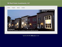 Tablet Screenshot of gb-re.com